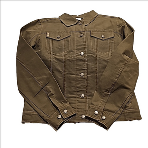 Cinch womans medium cotton canvas jacket excellent condition
